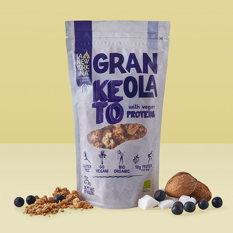 Granola KETO with vegan proteins