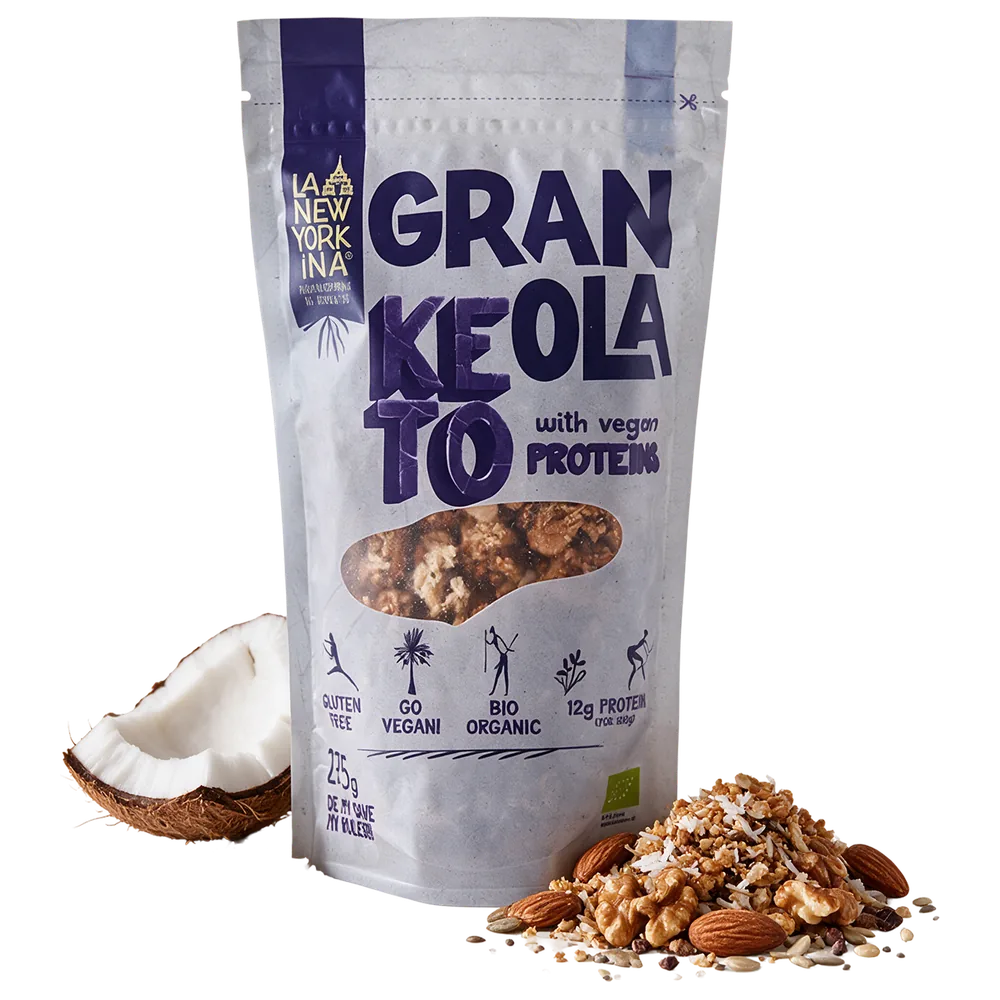 Granola KETO with vegan proteins