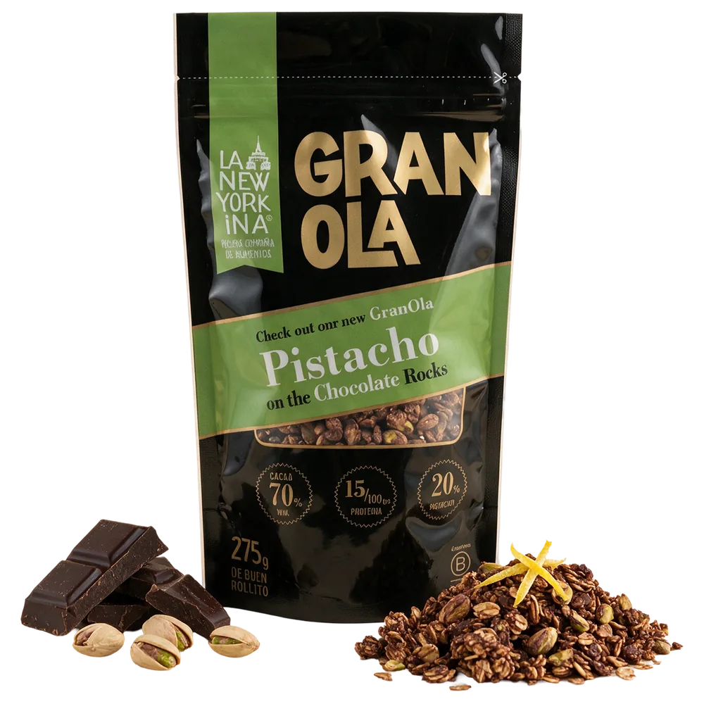 Pistacho On The Chocolate Rocks