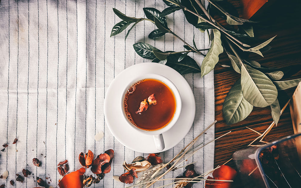 Granola and tea, the perfect tandem for breakfast buffets