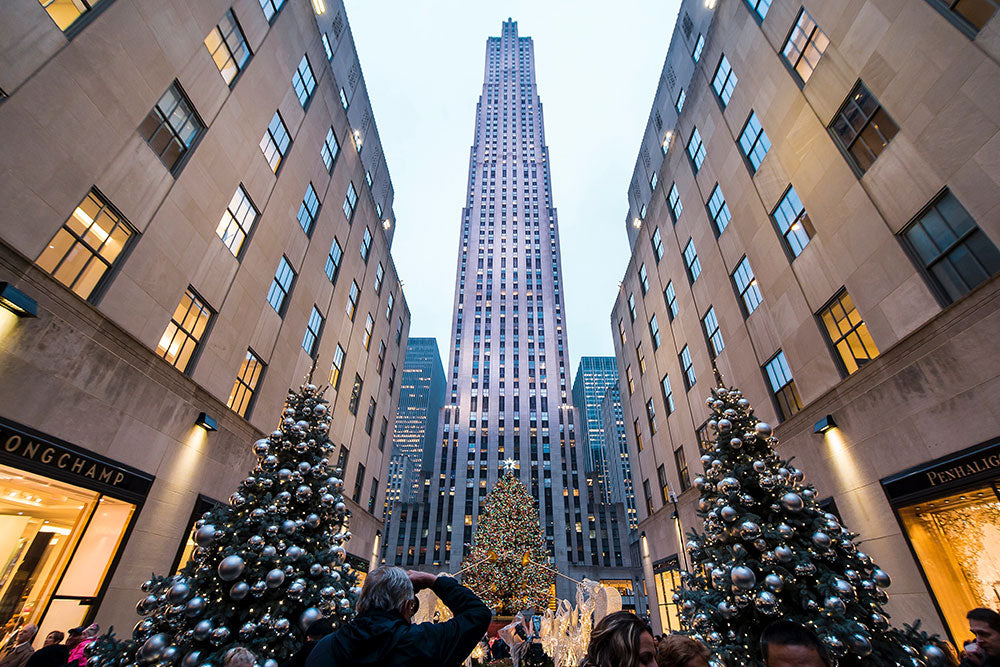 Christmas in New York: the tree at Rockefeller Center