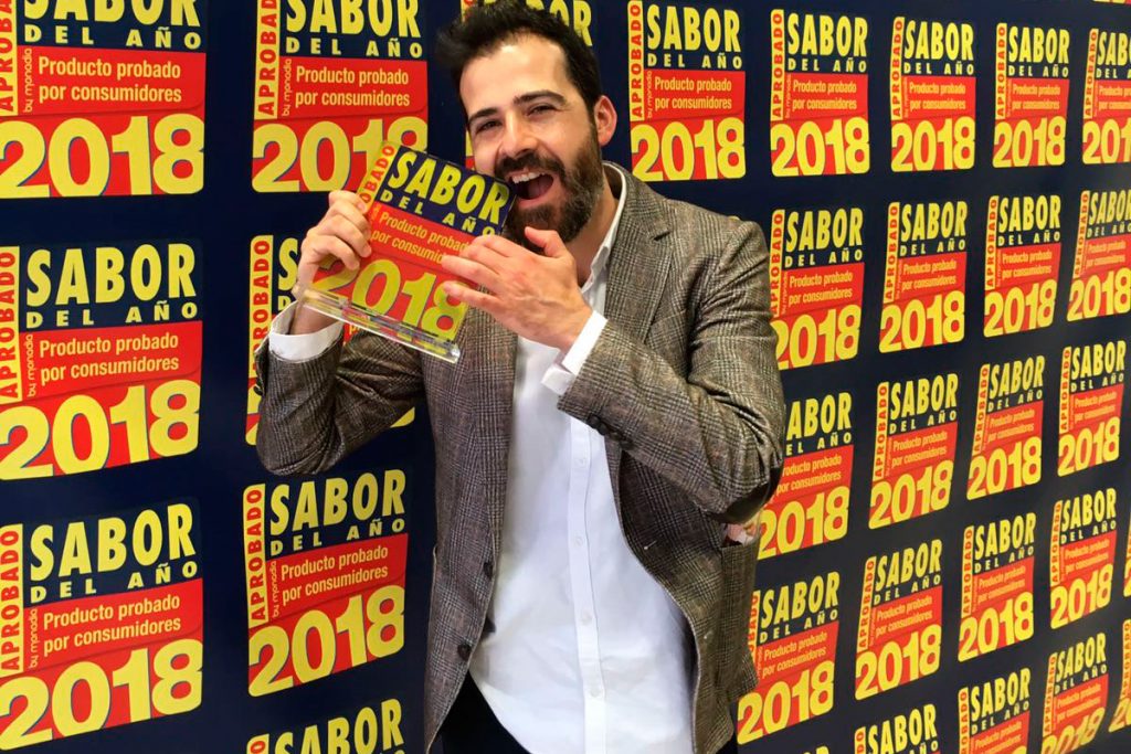 Recogemos el premio SABOR DEL AÑO 2018