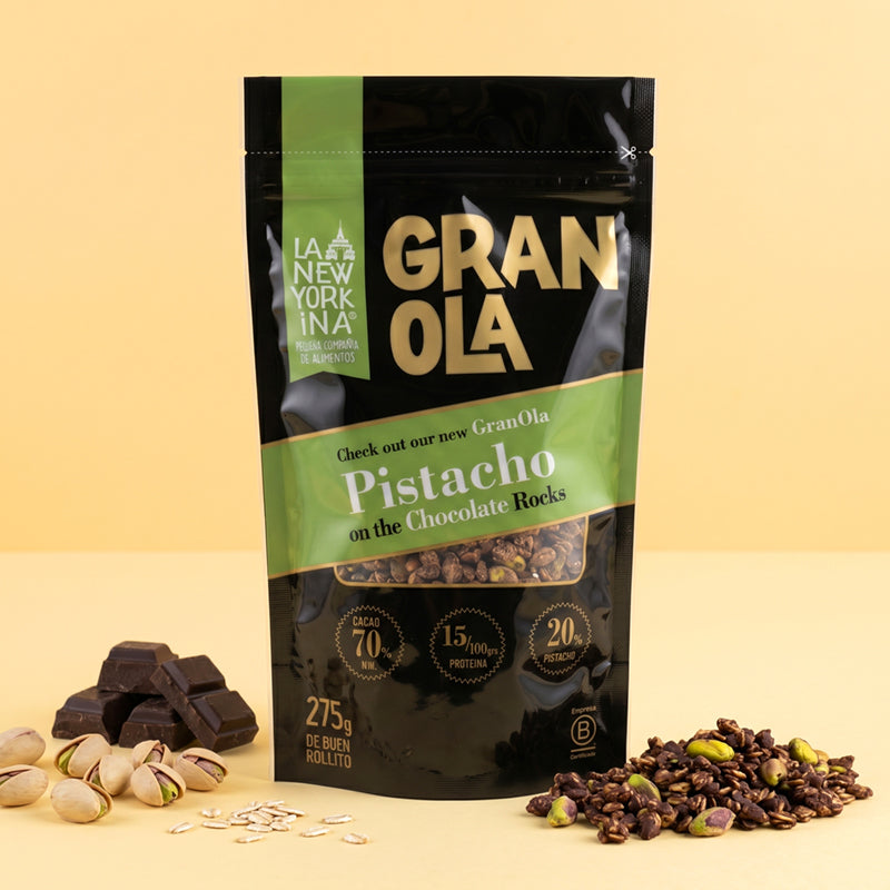 Pistacho On The Chocolate Rocks