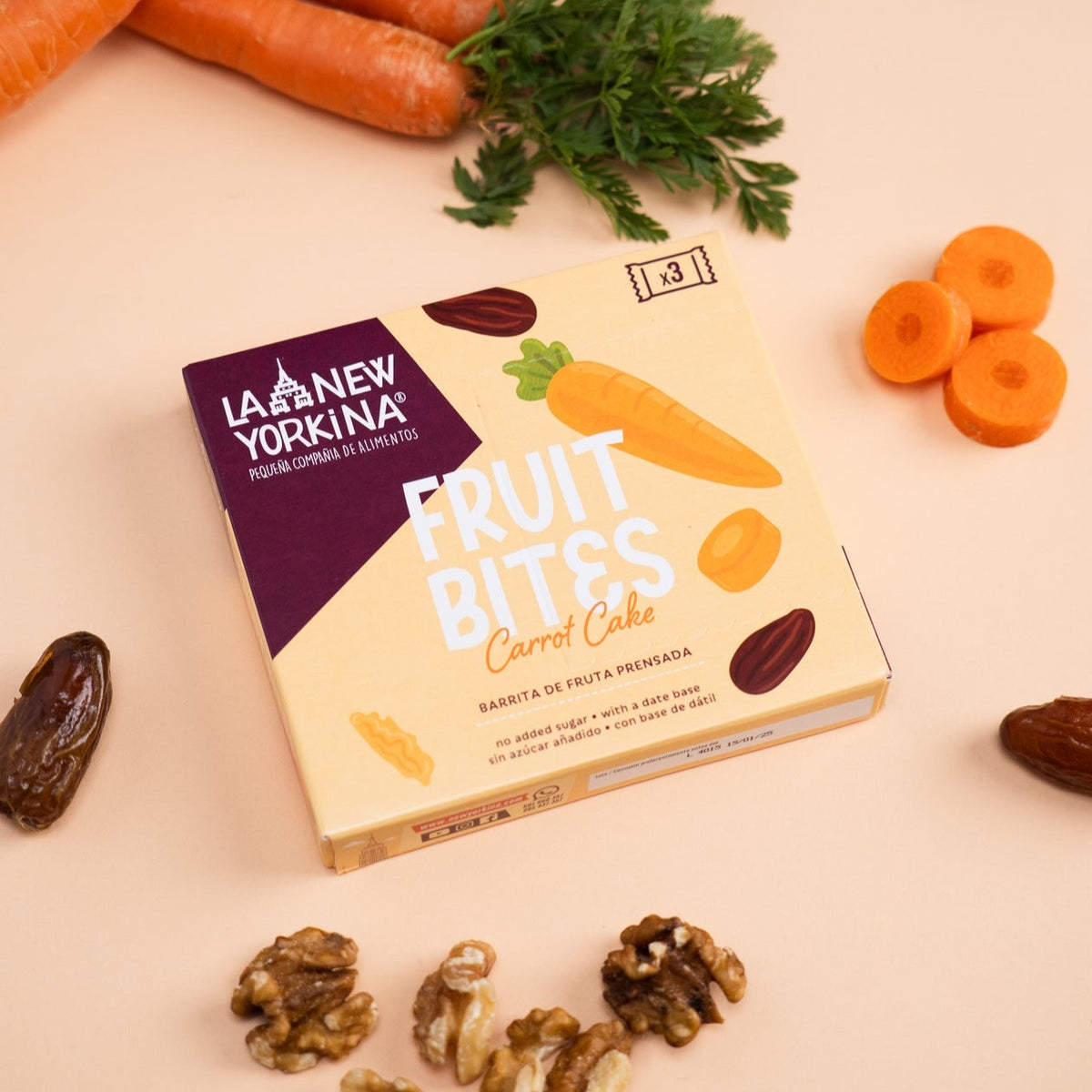 Barrita de fruta Carrot Cake (3 ud.)