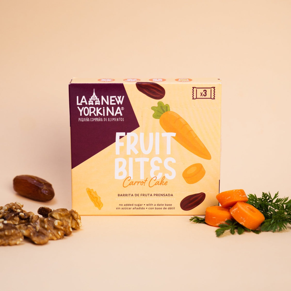 Barrita de fruta Carrot Cake (3 ud.)