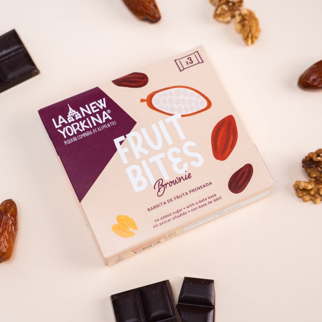 Barrita de fruta Brownie (3 ud.)