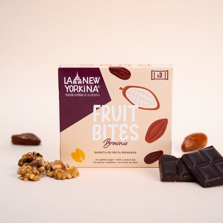 Barrita de fruta de Brownie (3 ud.)