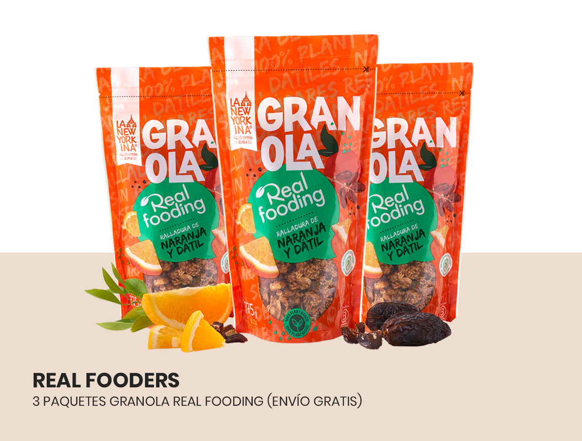 Welcome Real Fooders (3 Realfooding Naranja)