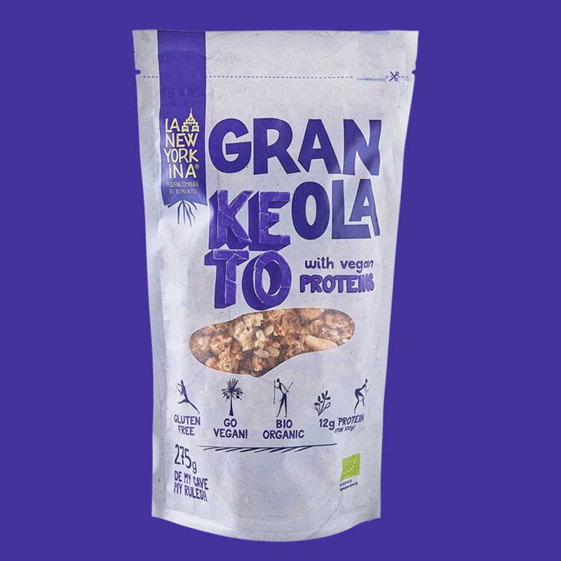 Granola KETO with vegan proteins