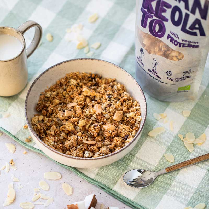 Granola KETO with vegan proteins
