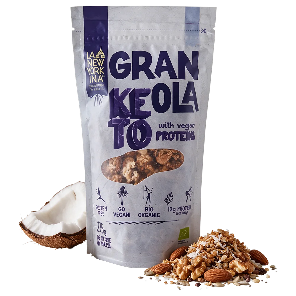 Granola KETO with vegan proteins